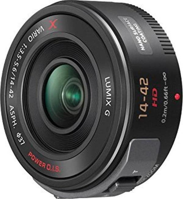 Panasonic 14-42mm - f/3.5-5.6 PowerZoom - vidvinkel zoomobjektiv - Sort Sort