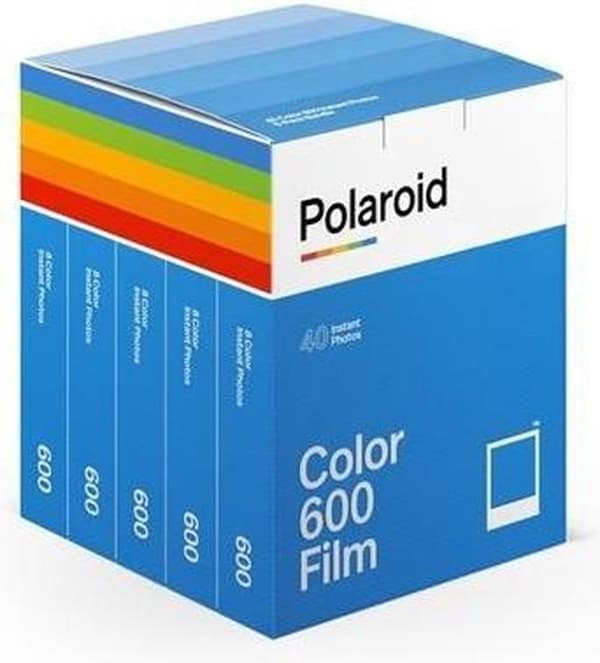 Polaroid Color 600 Film Multipack - 5x8 kpl