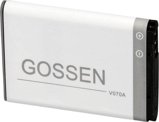 GOSSEN - Lysmåler batteri Li-Ion 890 mAh