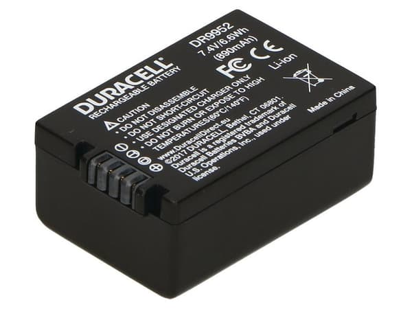 Duracell-kameran akku Panasonicille (DMW-BMB9E)