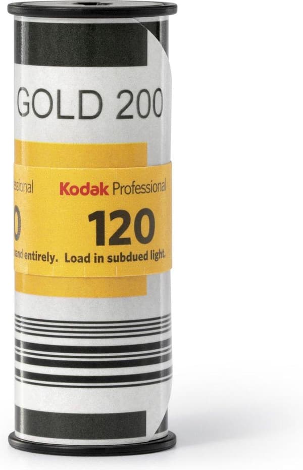 Kodak Professional Gold 200 - 120 film (rullfilm) - 5-pack