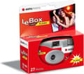 Miniatyrbillede 3 af 5: AgfaPhoto LeBox engangskamera med blitz til 27 billeder