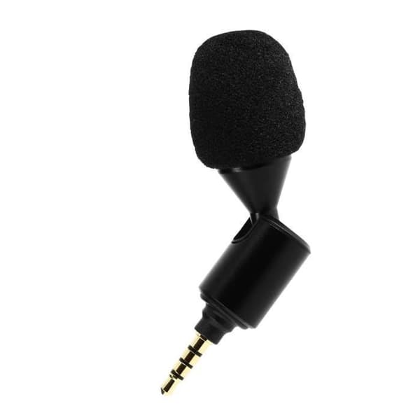 Mikrofon Lavalier Jack 3,5 mm Smartphone rundstrålande vindruta Puluz