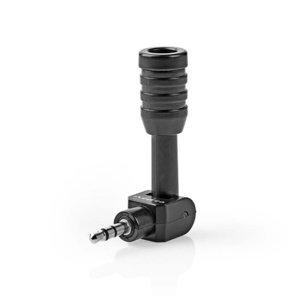 Nedis MICMJ100BK langallinen mikrofoni Mini Plug-in 3,5 mm musta