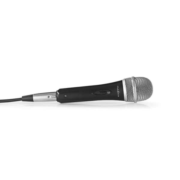 Nedis MPWD50BK Kablet mikrofonfølsomhed -72 dB +/-3 dB 50 Hz - 15 Khz 5,0 m