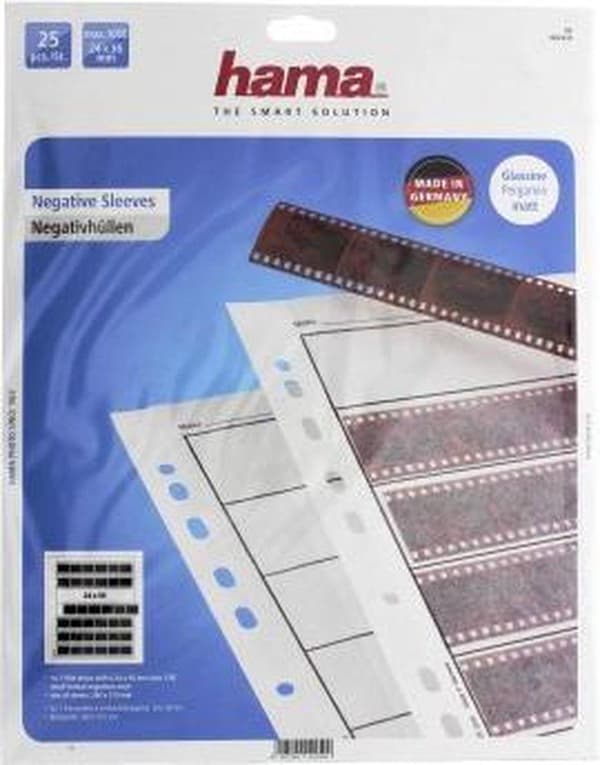 Hama negative ærmer, 35 mm format, glasin (00002250)