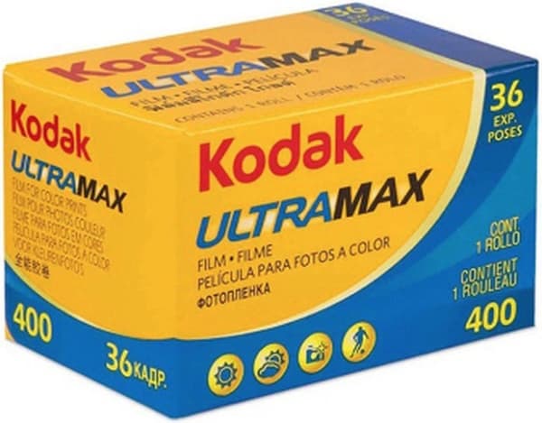 Kodak Max Versatility 400 - färgnegativfilm - 135 (35 mm) - ISO 800 - 36 exponeringar