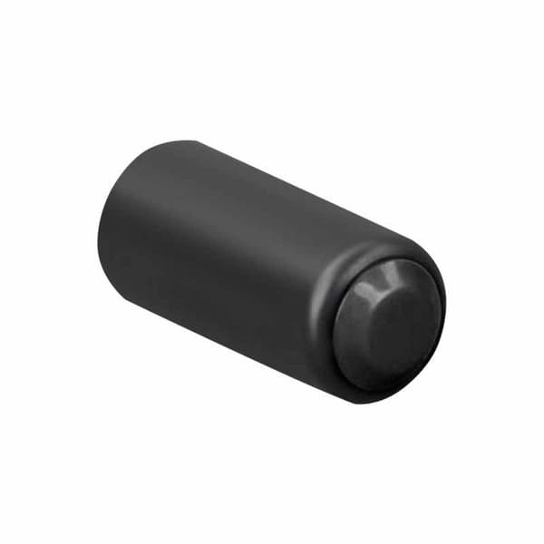 4 Pack silikonista tärinää suojaava mikrofonin takasuojus Musta