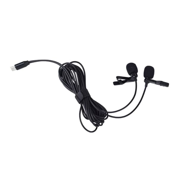 Renton dobbel knapphullsmikrofon (USB-C)