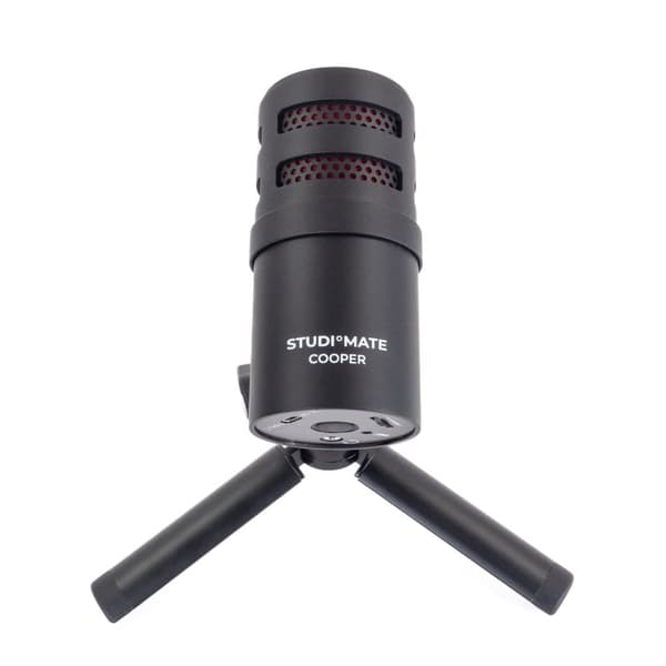 StudioMate Cooperin USB-mikrofoni w. Valo