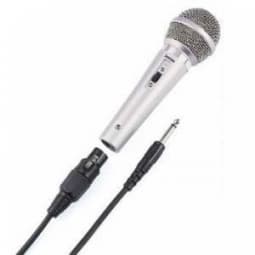 Dynamic Microphone HAMA DM 40, 6.35mm, Silver