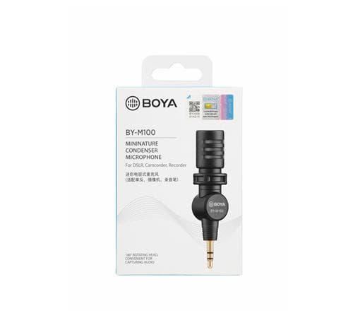 BOYA Miniature Condenser Microphone BY-M100