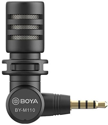 BOYA Miniature Condenser Microphone BY-M110