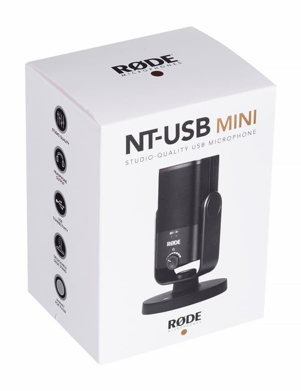 RØDE NT-USB mini svart bordsmikrofon