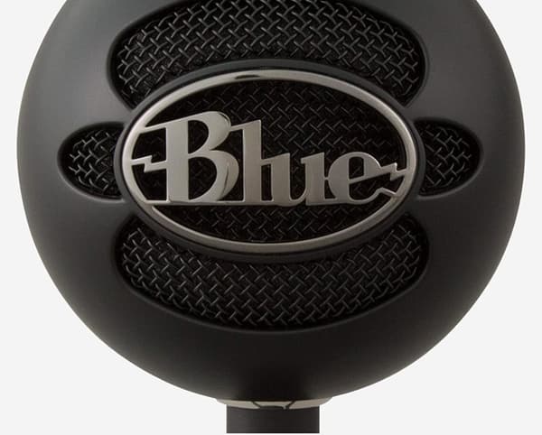 Blå mikrofoner Snowball iCE USB - Sort