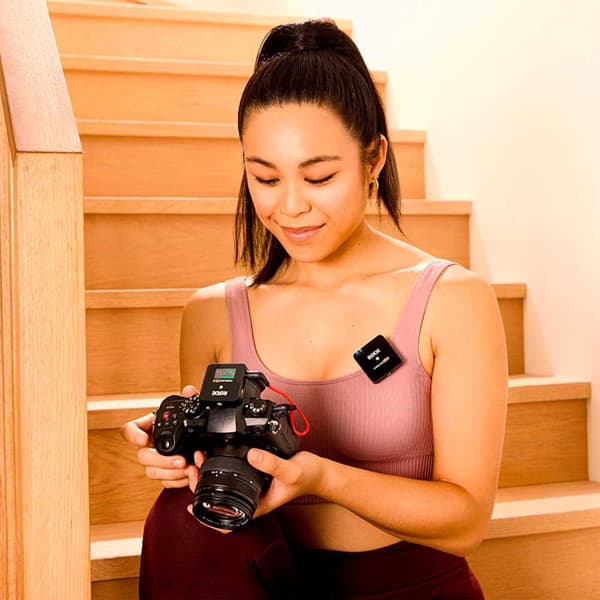 Rode Smartphone Och Videokamera Mikrofon Wireless Go Ii Svart