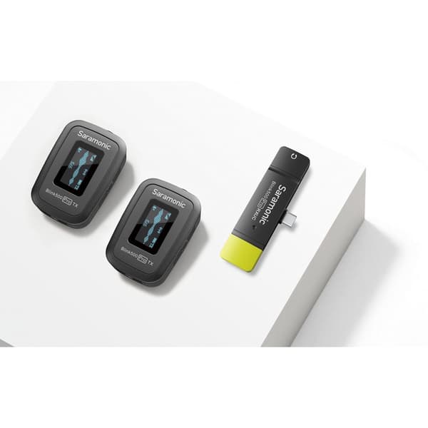 Saramonic Trådløst Videokamera Mikrofonsystem Blink 500 Pro B6 Sort