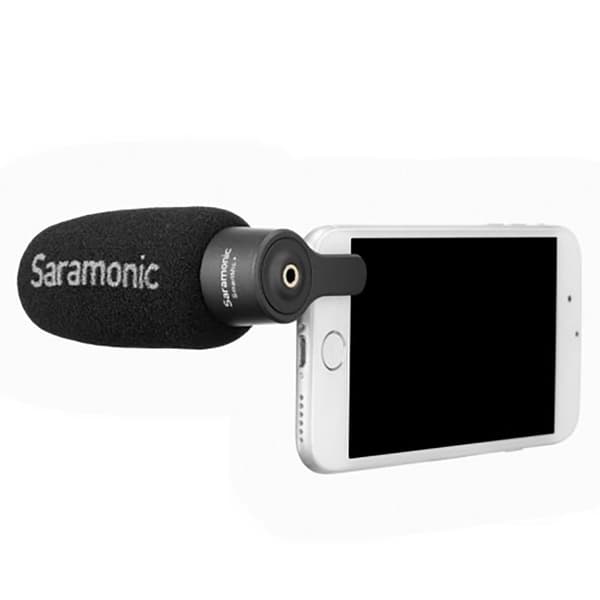 Saramonic Smartphone Och Videokamera Mikrofon Smartmic+ Svart