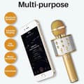 Miniatyrbild 4 av 4: Bluetooth trådlös mikrofon Karaoke Högtalare Musikspelare KTV Sångmikrofon Handhållen mikrofon 1800Mah