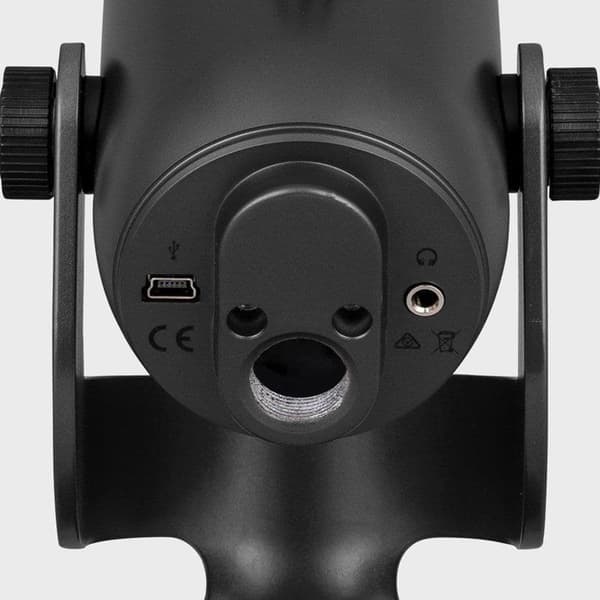 Siniset mikrofonit Yeti USB-mikrofoni - musta