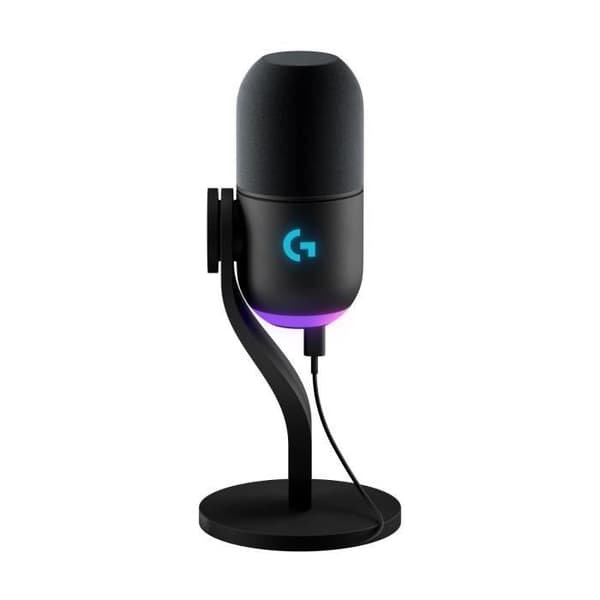 Pelimikrofoni - LOGITECH G - YETI GX - Suoratoisto - Dynaaminen RGB ja LIGHTSYNC - PC:lle/MAC:lle - Musta