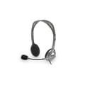 Miniatyrbild 6 av 9: Logitech | Stereoheadset | H111 | Inbyggd mikrofon | 3,5 mm | Grå