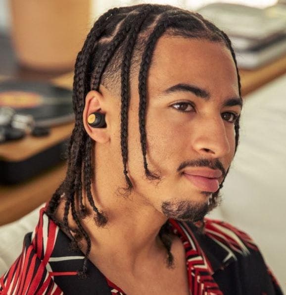 Marley | Ægte trådløse øretelefoner | Champion | Indbygget mikrofon | Bluetooth | Bluetooth | Sort