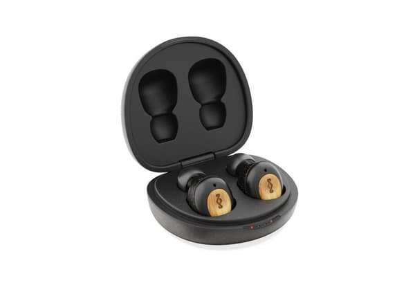 Marley | Ægte trådløse øretelefoner | Champion | Indbygget mikrofon | Bluetooth | Bluetooth | Sort