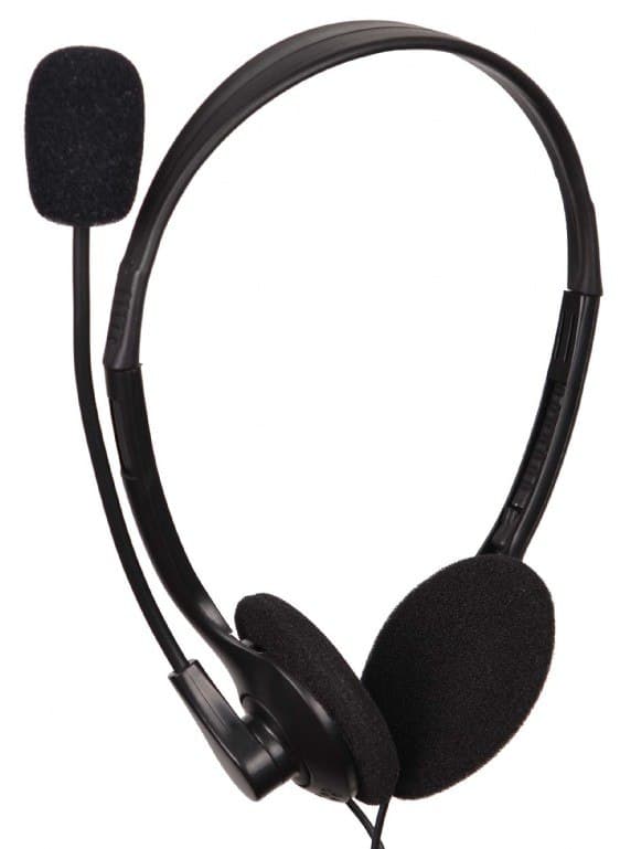 Gembird | Stereo headset | MHS-123 | Indbygget mikrofon | 3,5 mm | Sort