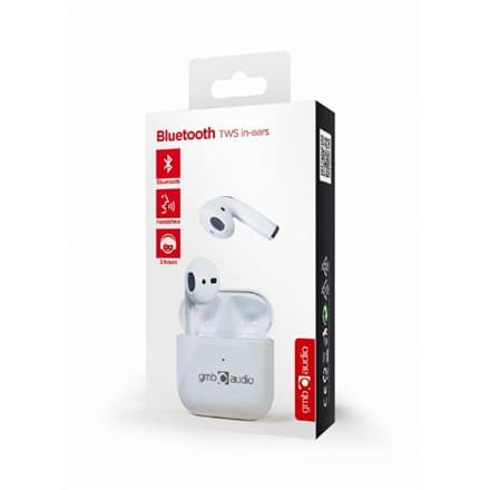 Gembird | TWS-kuulokkeet Valletta | TWS-MLA-GW | Bluetooth | Valkoinen