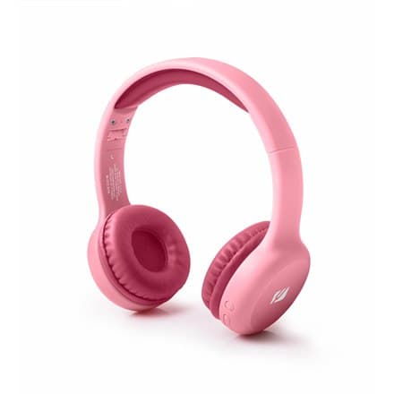 Musa | M-215BTP | Bluetooth stereo hörlurar för barn | Trådlös | Over-Ear | Bluetooth | Trådlös | Rosa