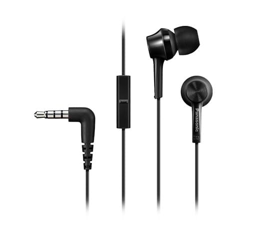 Panasonic | RP-TCM115E-K | Kanavan tyyppi | Langallinen | Korvassa | Mikrofoni | Musta