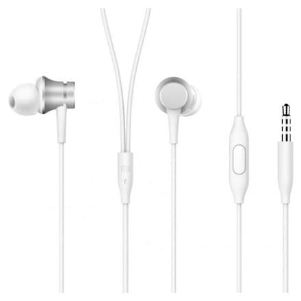 Xiaomi | Mi In-Ear-hörlurar Basic | ZBW4355TY | Inbyggd mikrofon | 3,5 mm | Silver