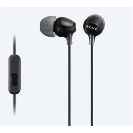 Sony | MDR-EX15AP | EX-serien | In-ear | Sort