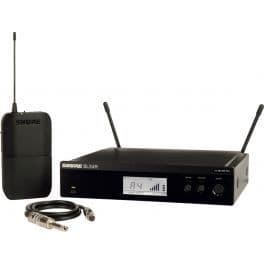 Shure HF gitarr och bas trådlöst mikrofonsystem