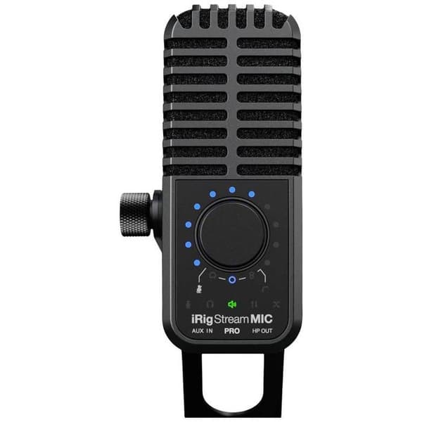 IK Multimedia iRig Stream Mic Pro Stand Studiomikrofon Överföringstyp (detaljer): ansluten med stativ, med kabel