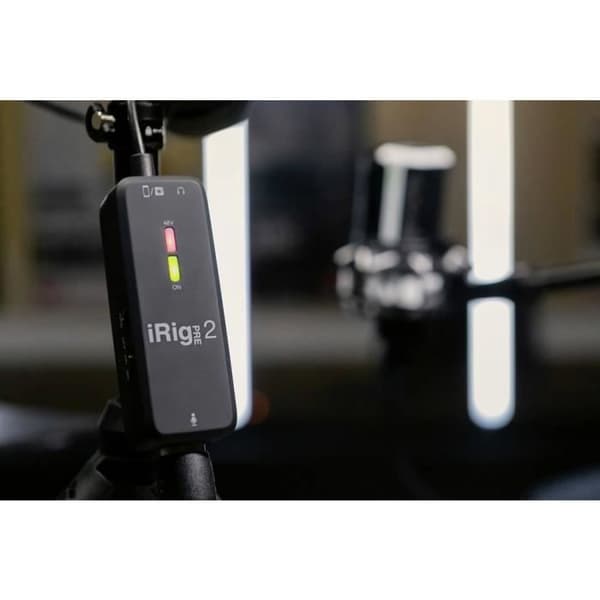 IK Multimedia iRig Pre 2 Lavalier Mikrofon Mobiltelefon Mikrofon Överföringstyp (detaljer): trådbunden