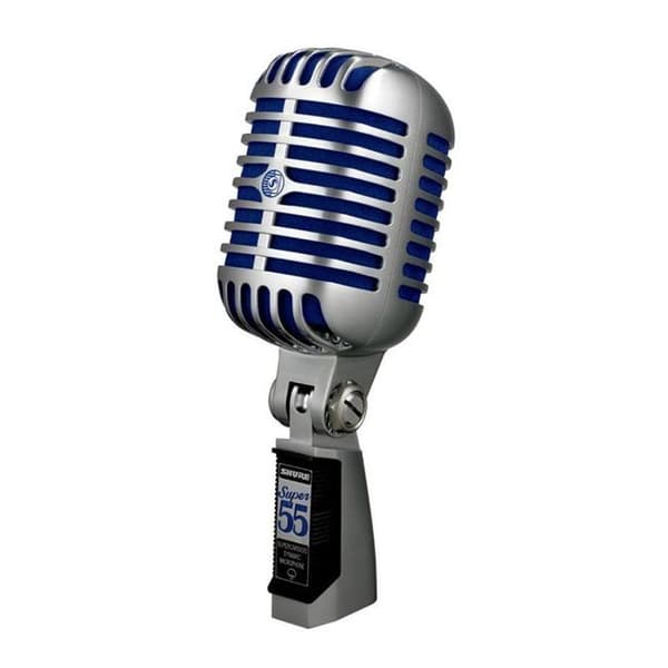 Mikrofon dynamisk super-kardioid SHURE Super 55 - trådbunden