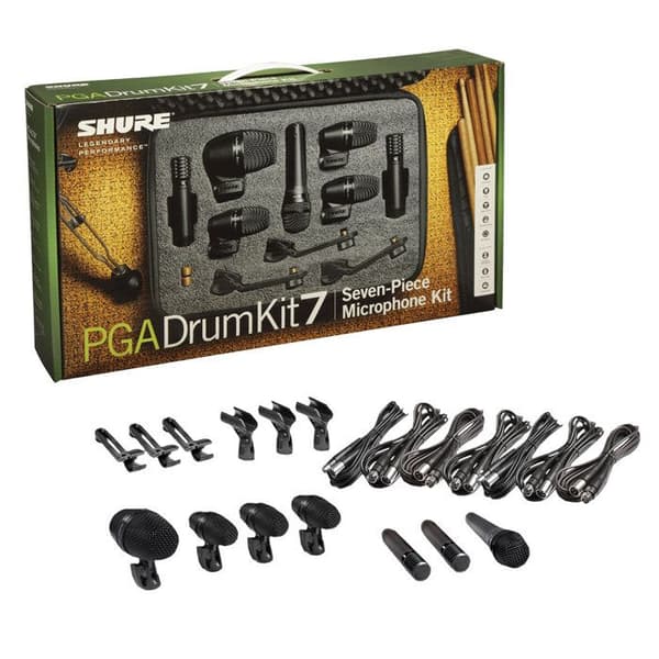 PGADRUMKIT7 - fodral för 7 trummikrofoner