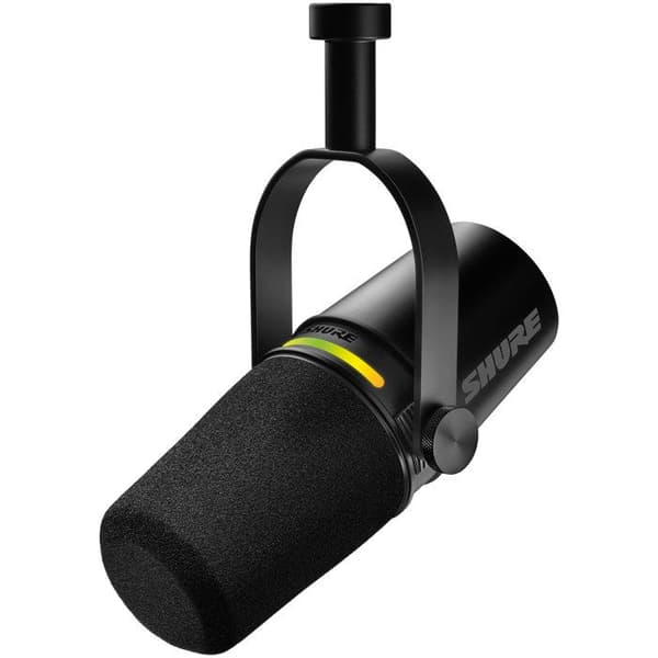 SHURE MV7+-K - Digital mikrofon för skrivbord och podcast