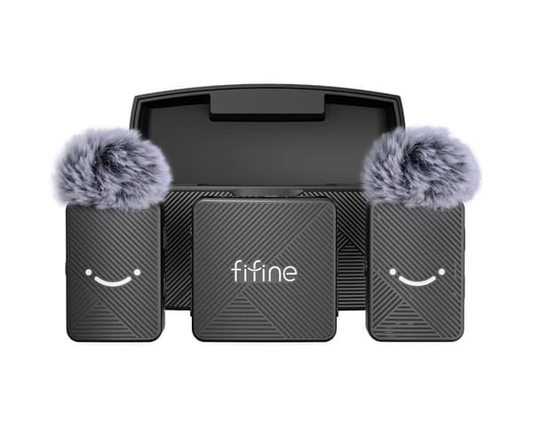 M9 Dual Wireless Microphone System - Trådløs Mikrofon