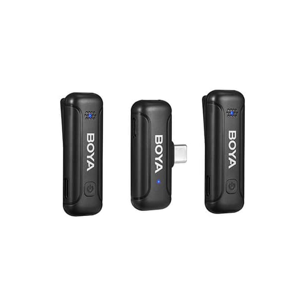 BOYA Wireless  2.4GHz Microphone x2 BY-WM3T-U2 USB-C - Charging Case
