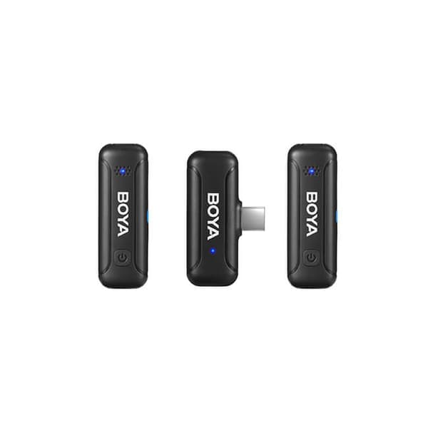 BOYA Wireless  2.4GHz Microphone x2 BY-WM3T-U2 USB-C - Charging Case