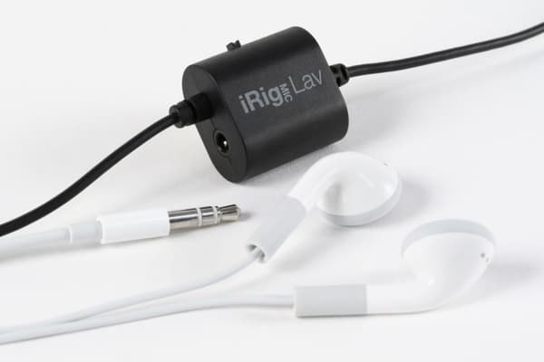 IK Multimedia iRig Mic Lav Sort Clip-on mikrofon