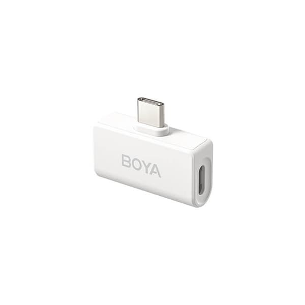 BOYA Wireless 2.4GHz Microphone x2 Omic-U USB-C White