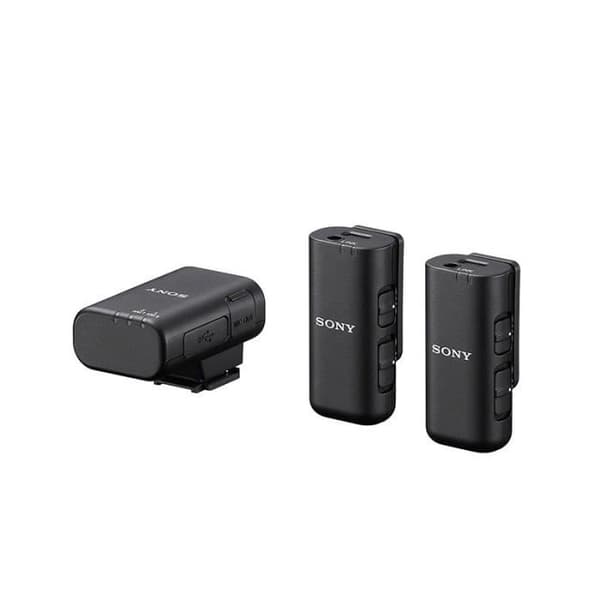 Trådlös mikrofon - Sony - ECM-W3 - Digital - Vit - Räckvidd 150m