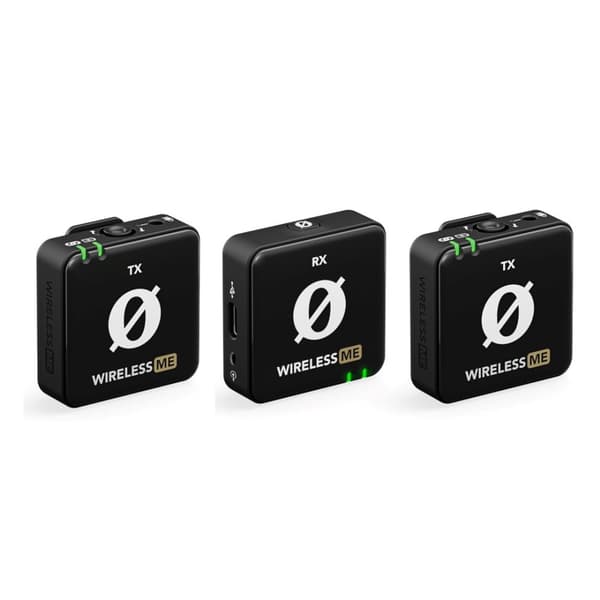 RODE Wireless ME Dual - kompakt trådløst mikrofonsystem med to sendere til to-kanals optagelse