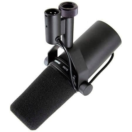 Mikrodynamisk stor membran SHURE SM7B - För Sändning / Podcast / Streaming