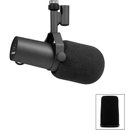 Mikrodynamisk stor membran SHURE SM7B - För Sändning / Podcast / Streaming