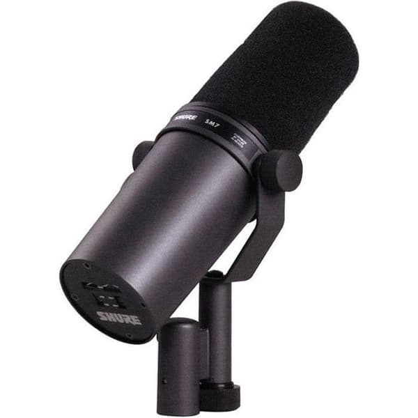 Mikrodynamisk stor membran SHURE SM7B - För Sändning / Podcast / Streaming